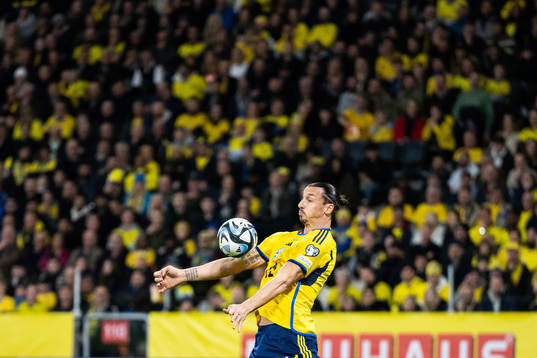 Zlatan Ibrahimovic of Sweden