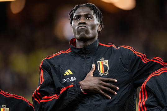 Amadou Onana of Belgium