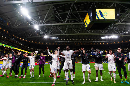 Alexis Saelemaekers and Orel Mangala of Belgium celebrate