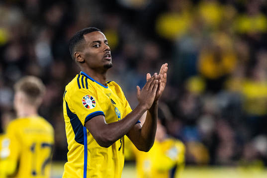 Alexander Isak of Sweden