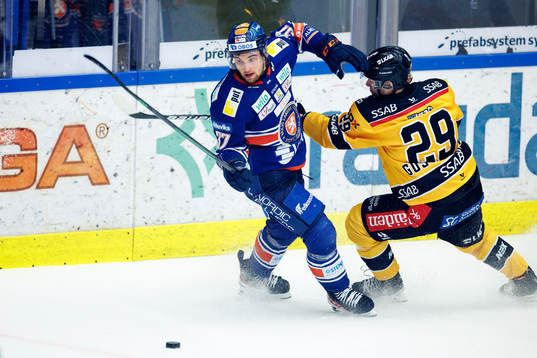 Växjös Glenn Gustafsson och Luleås Erik Gustafsson
