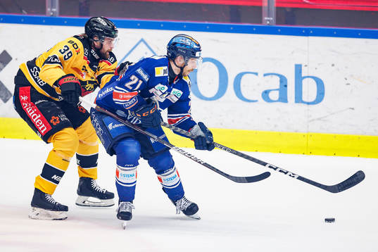 Luleås Pontus Själin och Växjös Brian Cooper