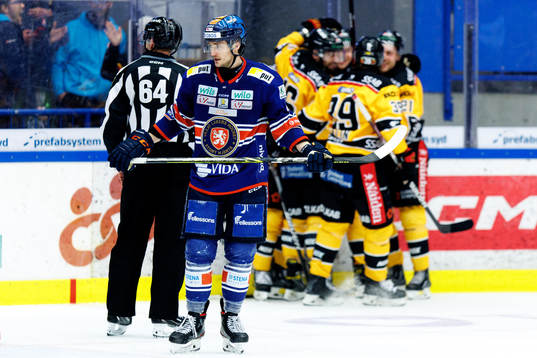 Växjös Keegan Lowe deppar