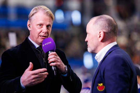 Cmores Niklas Wikegård intervjuar Luleås tränare Thomas
