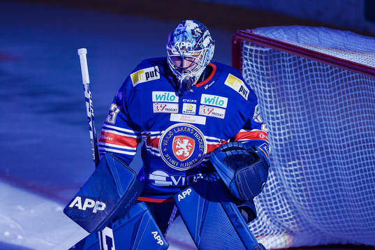 Växjös målvakt Emil Larmi