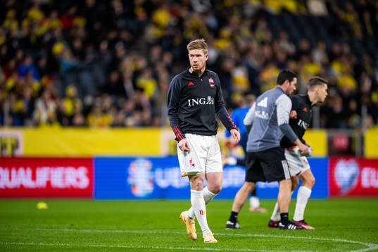 Kevin de Bruyne of Belgium