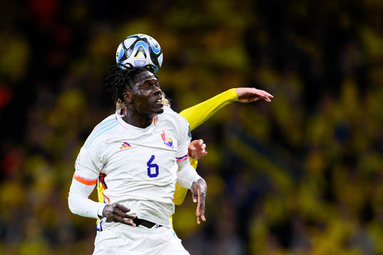 Amadou Onana of Belgium