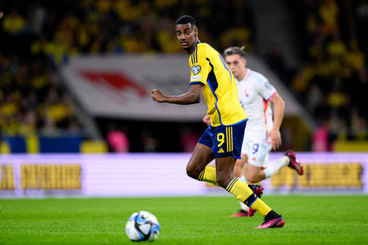 Alexander Isak of Sweden
