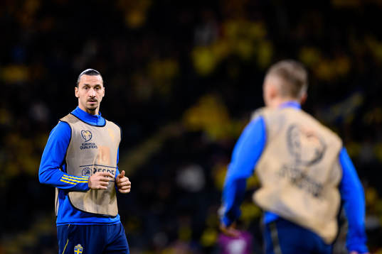 Zlatan Ibrahimovic of Sweden