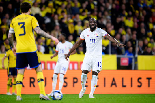 Romelu Lukaku of Belgium