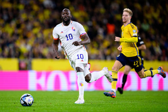 Romelu Lukaku of Belgium