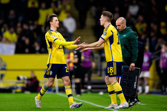 Kristoffer Olsson of Sweden is subtituted by Viktor