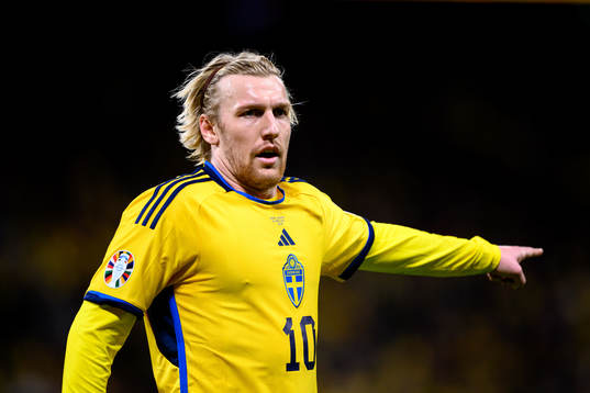 Emil Forsberg of Sweden