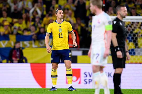 Zlatan Ibrahimovic of Sweden