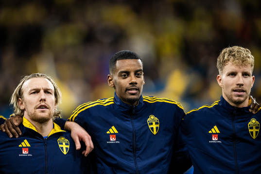 Alexander Isak of Sweden