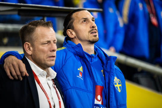 Zlatan Ibrahimovic of Sweden
