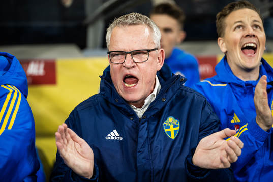 Head coach Janne Andersson of Sweden