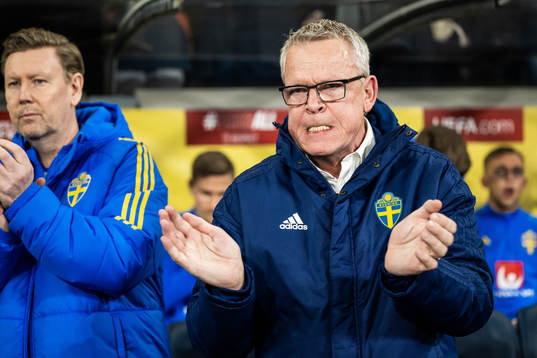 Head coach Janne Andersson of Sweden