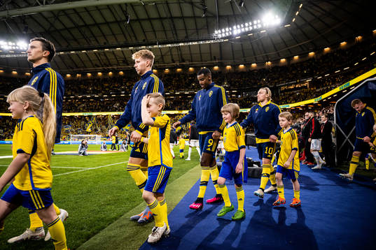 Kristoffer Olsson, Samuel Gustafson, Alexander Isak and
