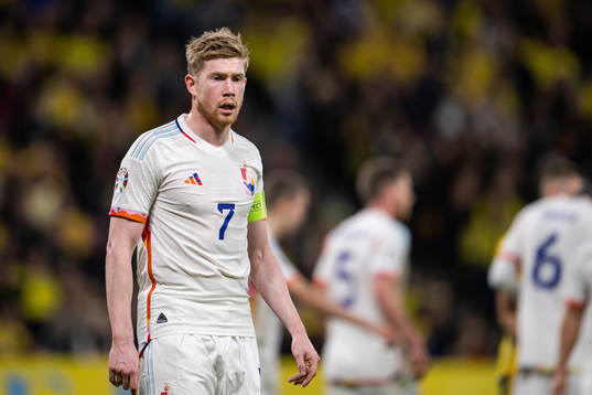 Kevin de Bruyne of Belgium