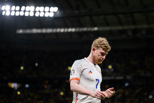 Kevin de Bruyne of Belgium
