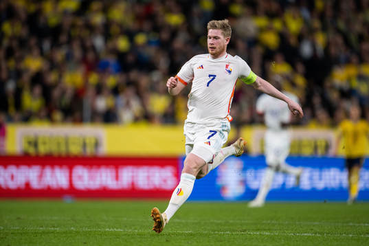 Kevin de Bruyne of Belgium