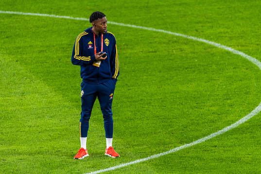 Anthony Elanga of Sweden