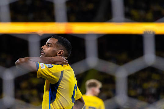 Alexander Isak of Sweden