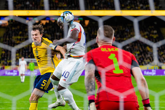 Romelu Lukaku of Belgium scores 0-1 in competition with