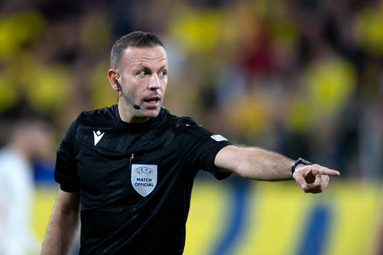Referee Orel Grinfeeld