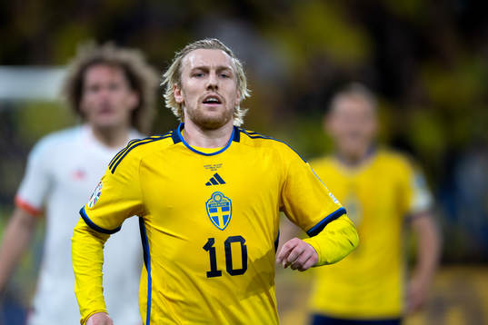 Emil Forsberg of Sweden