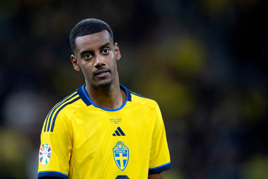 Alexander Isak of Sweden