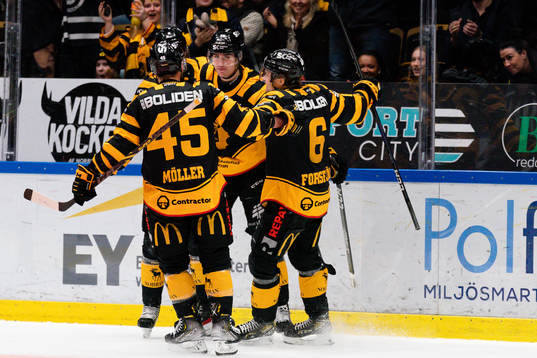 under kvartsfinal fem i SHL mellan Skellefteå och Rögle