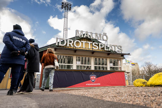 Exteriör Malmö Idrottsplats