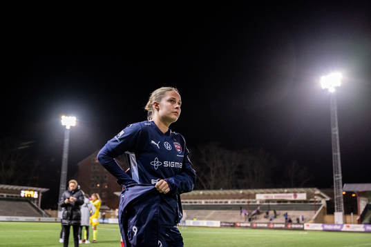 FC Rosengårds Ria Noora Minerva Öling deppar