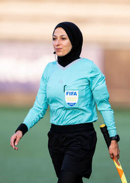Assisterande domare Heba Saadieh