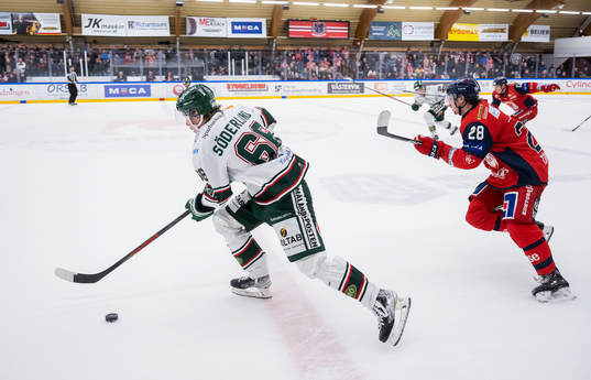 Tingsryds Lukas Söderlund och Västerviks Christoffer