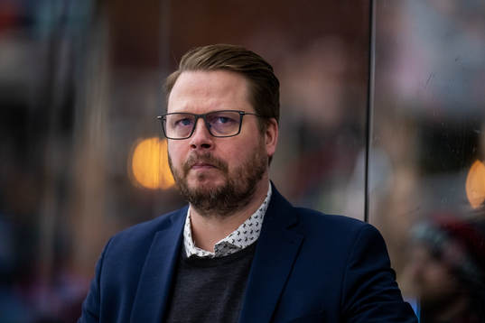 Tingsryds tränare Fredrik Glader