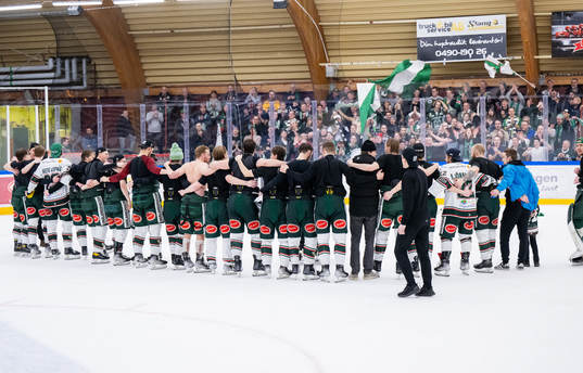 Tingsryds spelare jublar