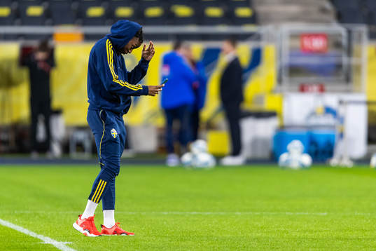Anthony Elanga of Sweden