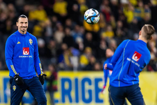 Zlatan Ibrahimovic of Sweden