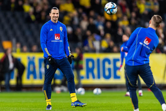 Zlatan Ibrahimovic of Sweden