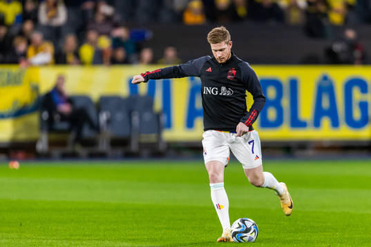 Kevin de Bruyne of Belgium