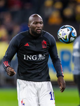 Romelu Lukaku of Belgium