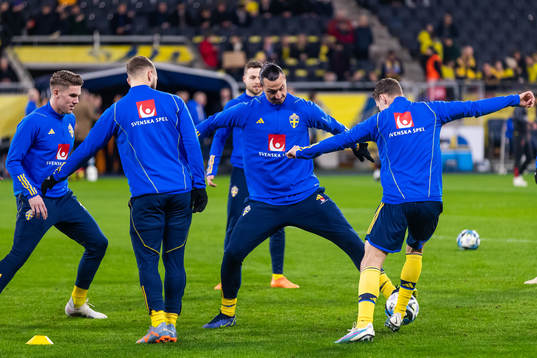 Zlatan Ibrahimovic of Sweden