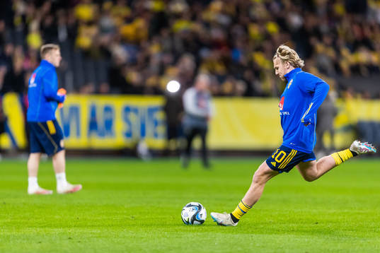 Emil Forsberg of Sweden