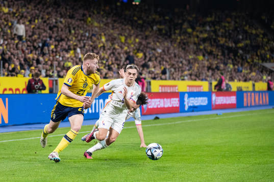 Dejan Kulusevski of Sweden