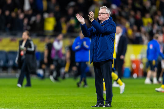 Head coach Janne Andersson of Sweden