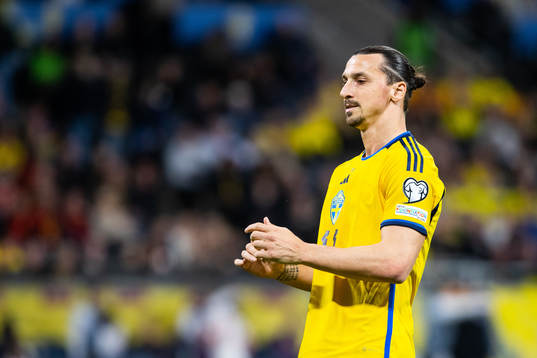 Zlatan Ibrahimovic of Sweden