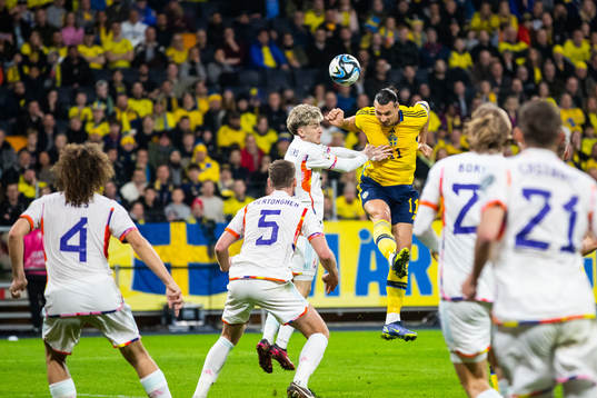 Zlatan Ibrahimovic of Sweden